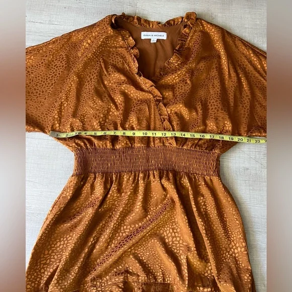 Animal Print Long Sleeve Dress - Picture 3 of 10